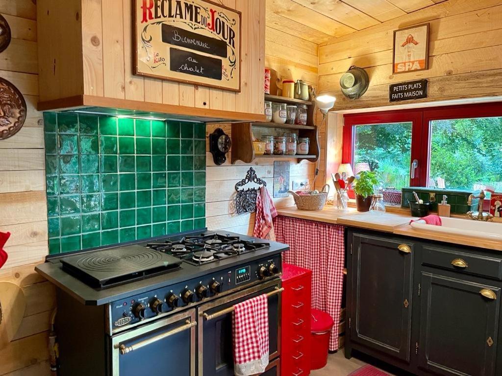 Chalet Du Praillage 스파 외부 사진